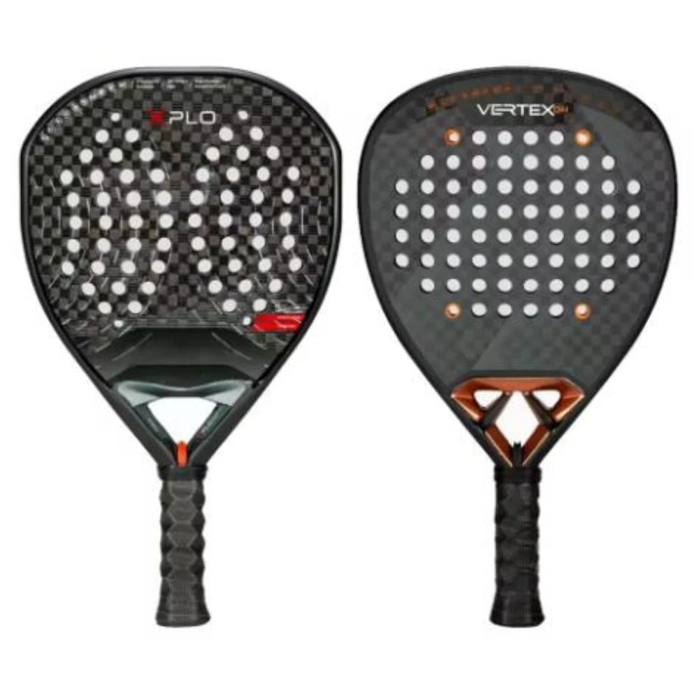 

Падел-ракетка 2023-2025 с карбоновым покрытием и сердцевиной из пены EVA Memory Flex, легкая