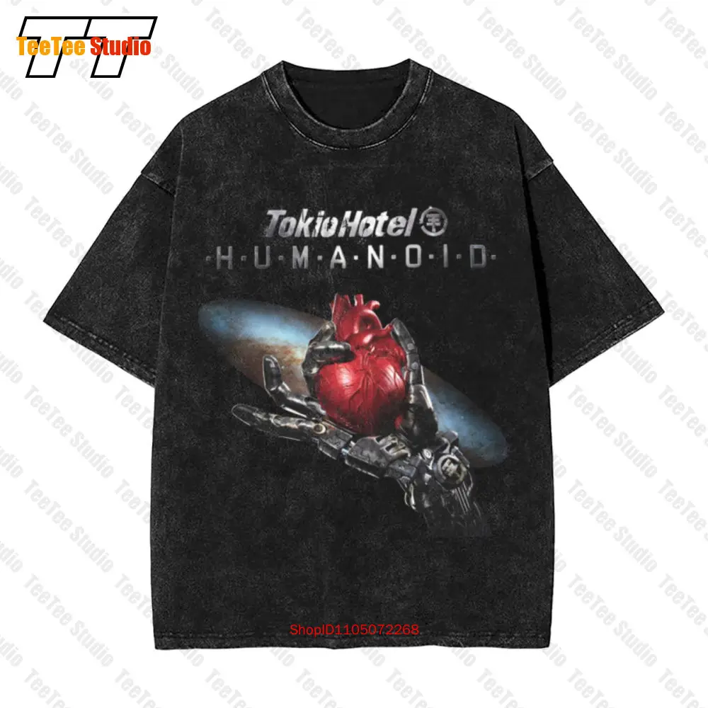 Tokio Hotel Vintage Oversized T-Shirt Humanoid Album Tom Kaulitz Bill Band Emo PPYI