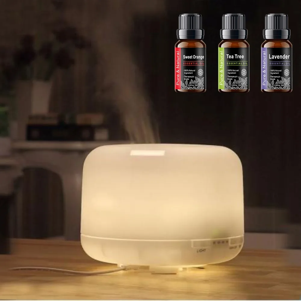 

Diffuser For Home 300ML Smart Aromatherapy Diffuser with 7-Color LED Remote Control - Essential Oil Humidifier with 3 Premium O