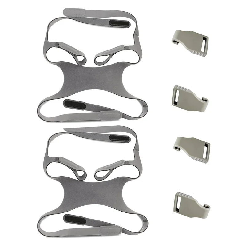 SHGO-Replacement Straps For Simplus Full Face Mask, Eson 2 Nasal Mask Headgear,Eson CPAP Headgear 2-Pack