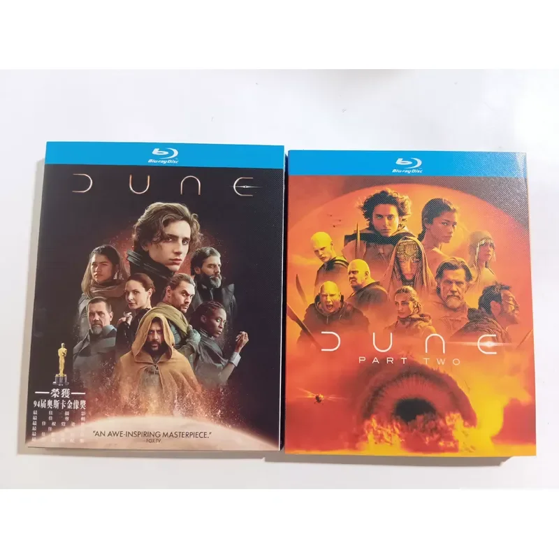 Blu-ray Dune 1 and 2 Boxed Collector's Edition Movie Set