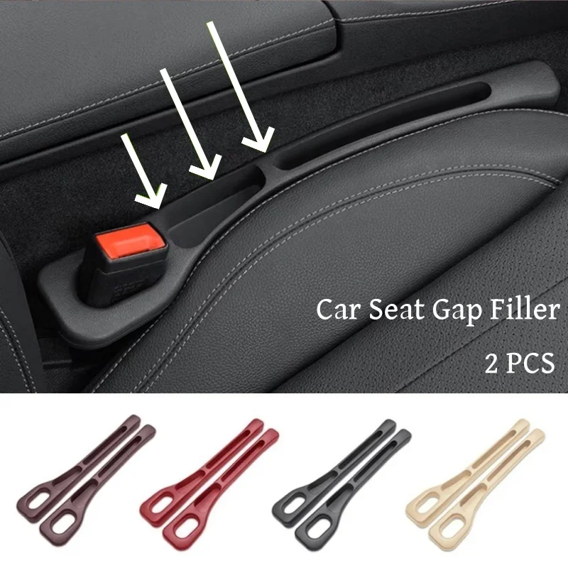 2Pcs For BMW 1 3 8 Series M2 M4 M8 G02 X7 G07 G20 G21 G28 Car Seat Gap Filler Between Seats Crevice Box Decoration Accessories