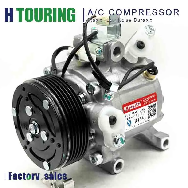 

SV07C A/C AC Compressor For Toyota Passo Daihatsu Terios 6PK 2007 2008 2009 2010 447190-6121 447160-2270 4471906121 4471602270