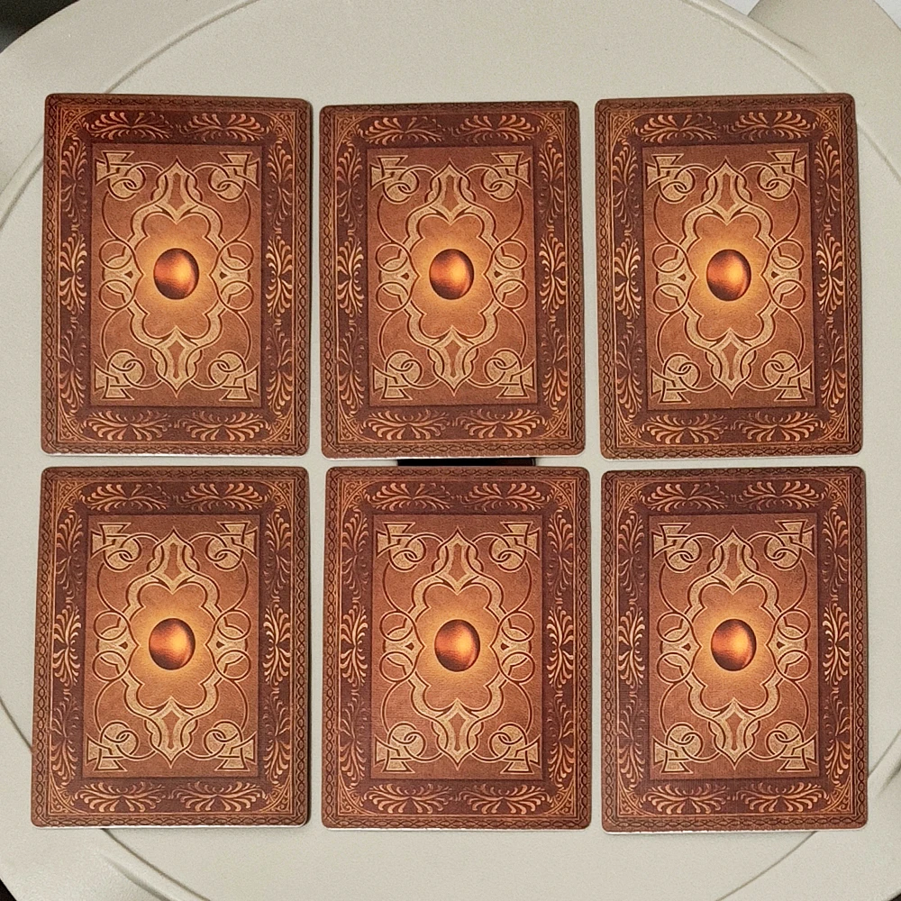 Double-embossed Cardstock 9*6cm Thelema Lenormand Oracle Deck 36 Esoteric Divination Cards for Daily Guidance - view 3