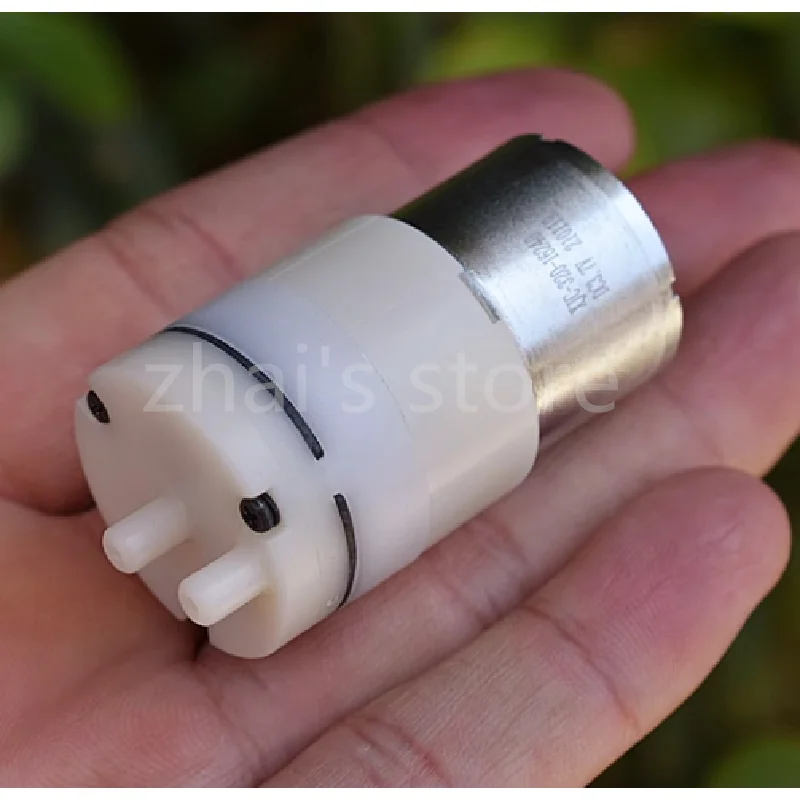 Pressão negativa Micro bomba de vácuo, bombeamento de ar, adicionar oxigênio, 320, DC3.7V, 4pcs