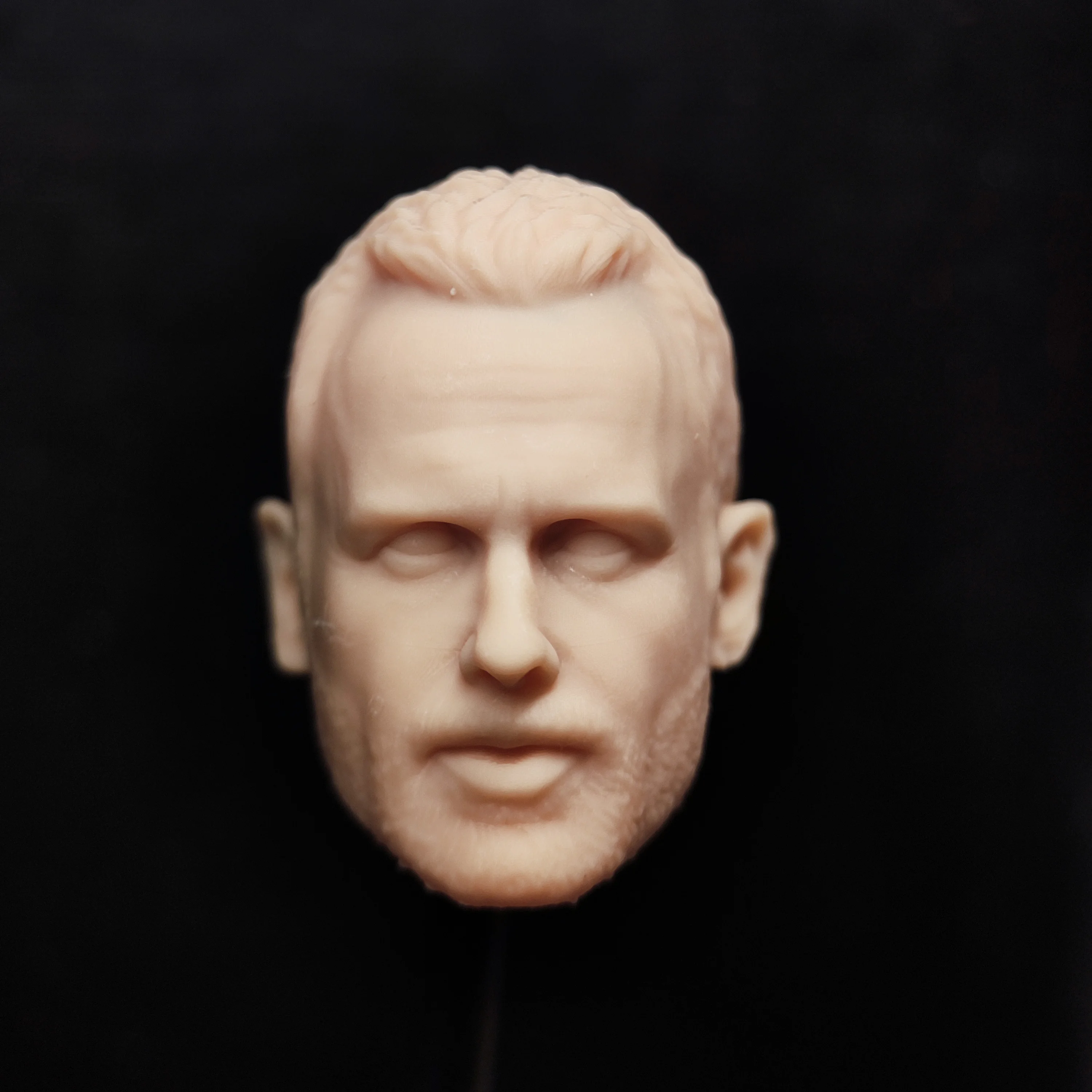 

HL2033 DIY Customized 1/18 1/12 1/10 Andrew L Rick G Unpainted Head Sculpt for 3.75" 6" 7" Figure SHF ML Mafex Mez NECA Mcf