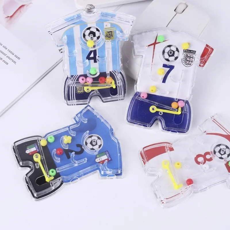 Creative Football Maze Game Early Educational Toy for Kids Birthday Party Favors Boys Girls Soccer Toy Pinata Goodie Bag Games