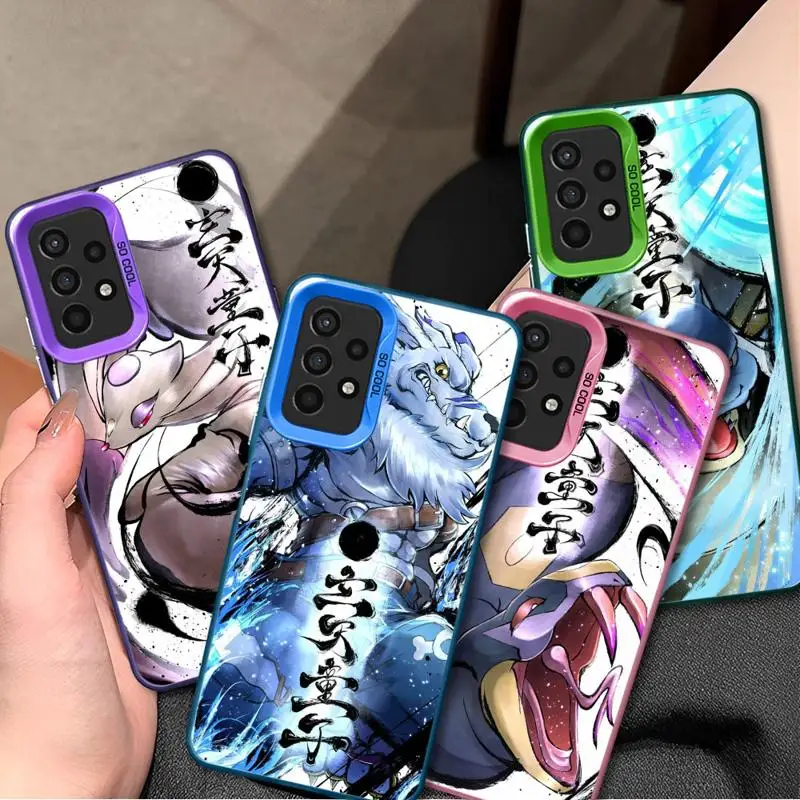 Funda de silicona suave para teléfono Samsung Galaxy, carcasa de dibujos animados de Pokémon, A15, A25, A52, A72, A51, A71, 4G, A73, A55, A54, A53, A52s, 5G