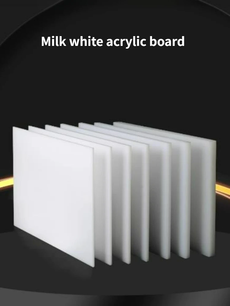 1-5 pièces épaisseur 1/1.5/2/3/4mm planches acryliques blanc laiteux Premium PMMA plaque acrylique plexiglas brillant panneau PMMA