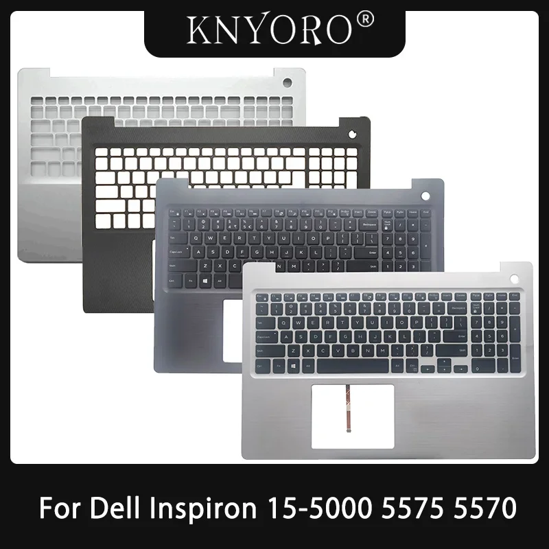 

Original New US keyboard For Dell Inspiron 15 5570 5575 Laptop Palmrest Upper Housing Case Top Cover 0MR2KH 0M1FJK 0YKN1Y 08D7T9