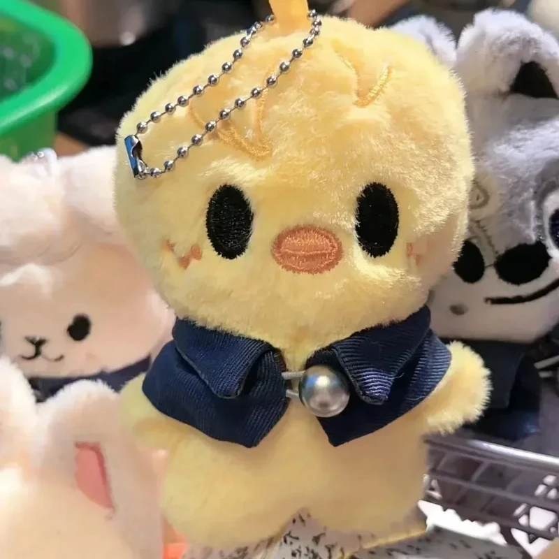 10cm 동물 흩보는 플러시 장난감 키 체인 부드러운 베개 카와이 룸 가방 의류 장식 컬렉션 모델 친구 아이 선물