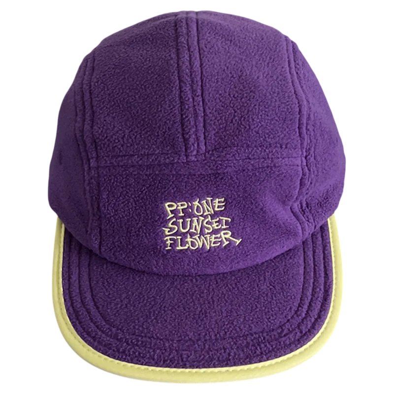 قبعة بيسبول بحافة مسطحة بلون متباين من الصوف للشارع للأطفال للخريف والشتاء، قبعة من خمس قطع، قبعة مد