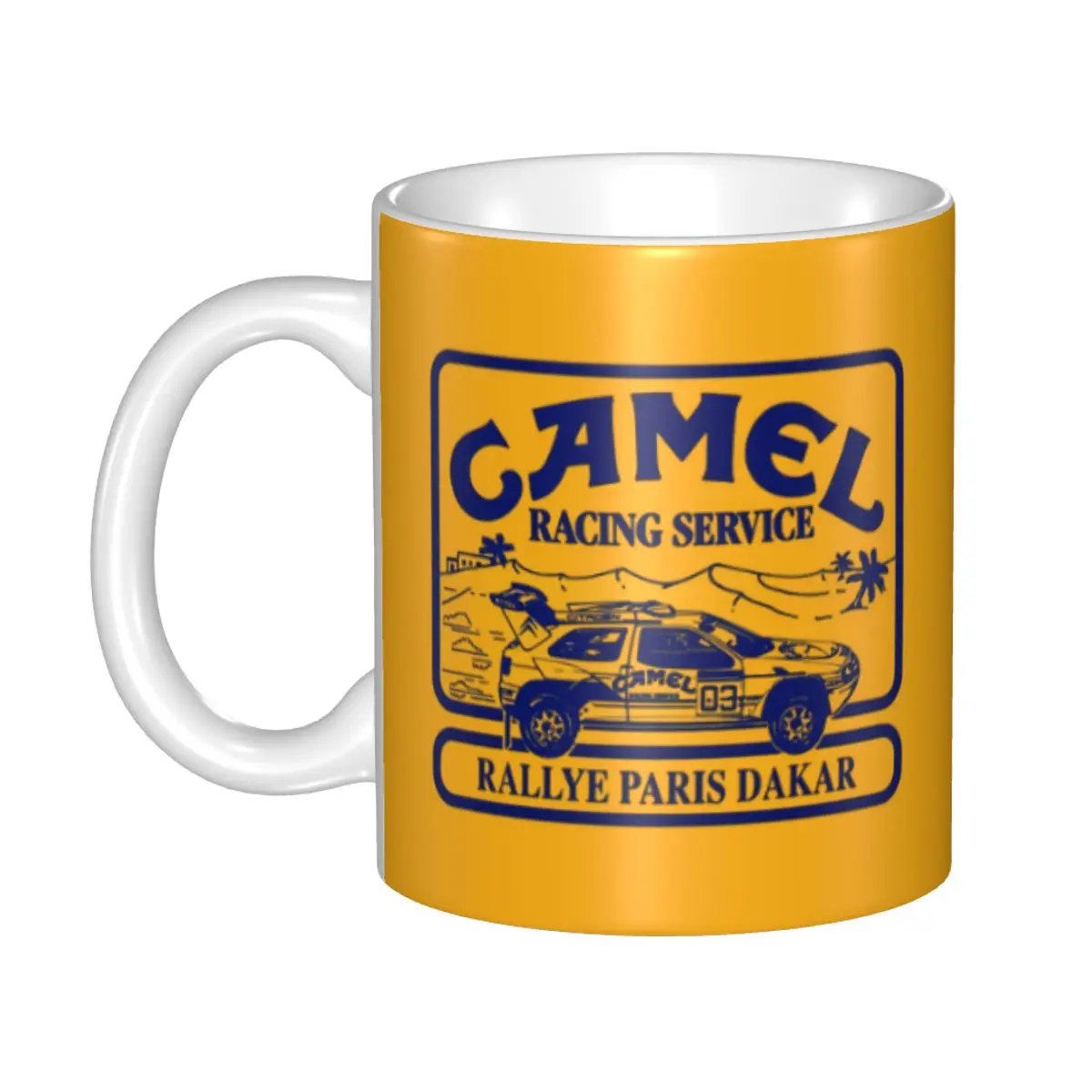 Camel Trophy Mugs Custom Ceramic Coffee Mug Cup Creative Gift
