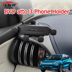 ZLWR BYD ATTO 3 custodia per cellulare dedicata presa d'aria per auto supporto per telefono cellulare presa d'aria staffa di montaggio per telefono cellulare