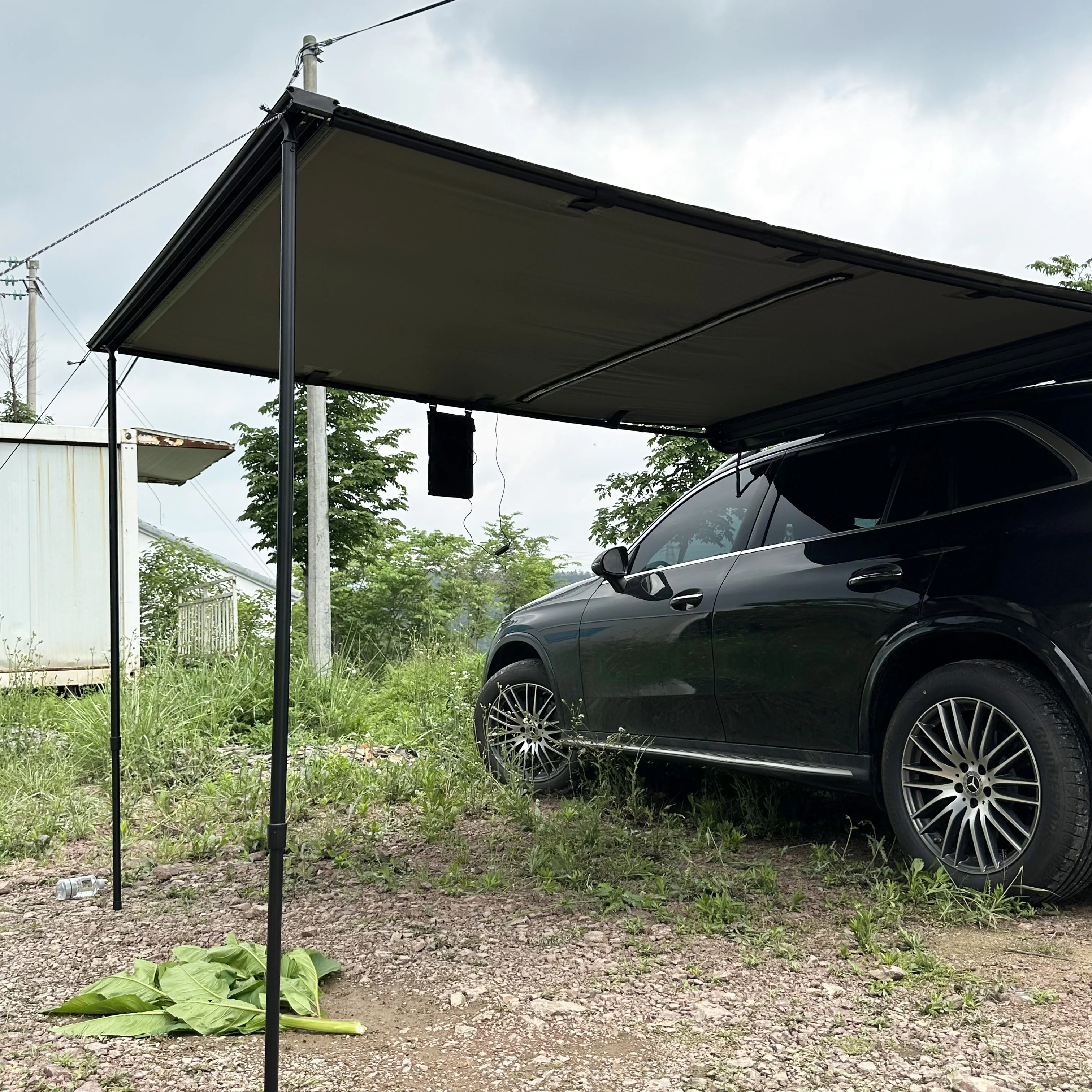 Dream Car Roadluster Four-Season 2000-3000mm Waterproof Retractable Car Awning & Side Tent With Aluminum Frame Single