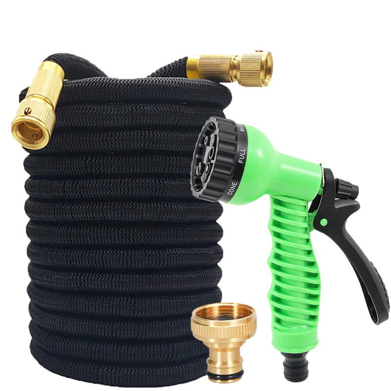 25FT-125FT Garden Hose Expandable Magic Hose, Car Wash 7-Function Water Gun, Garden Water Pipe, Irrigation Supplies