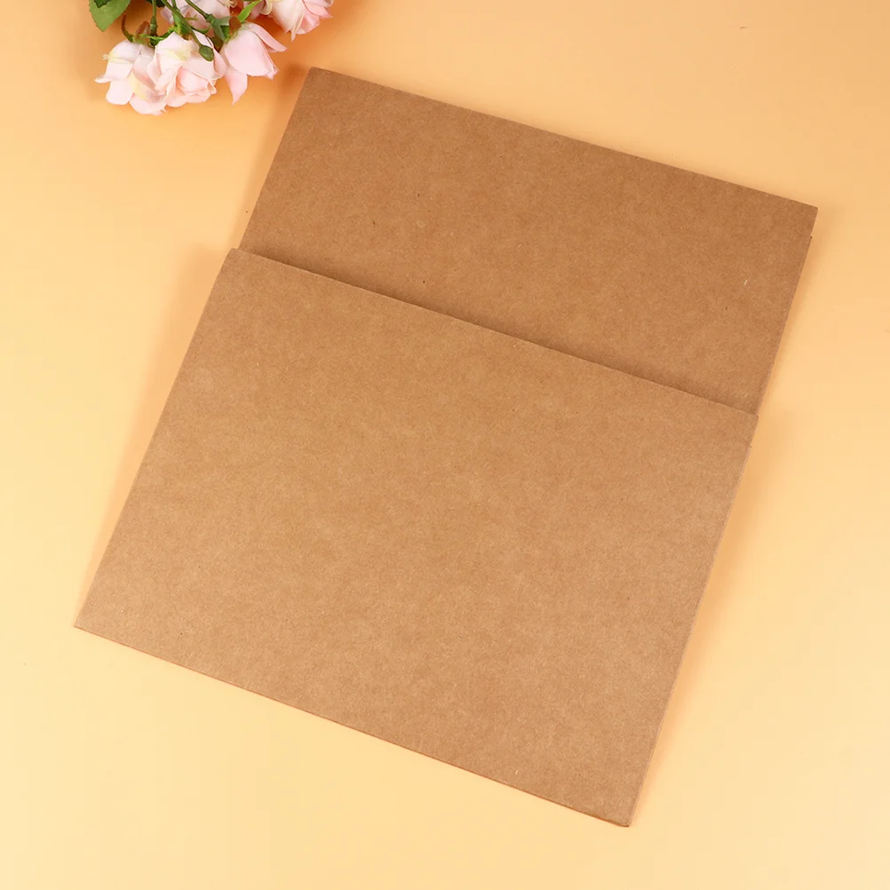 

10pcs Kraft Paper File Bags A4 Size Sturdy Document Organizer For Office School Storage Envelope Pouch Brown File Folder