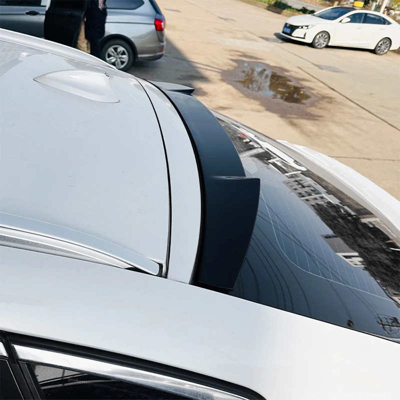 ل BMW X6 F16 2015 2016 2017 2018 2019 الخلفية العلوي الذيل الجناح المفسد الثابتة الجناح لامع أسود تعديل طقم هيكل السيارة