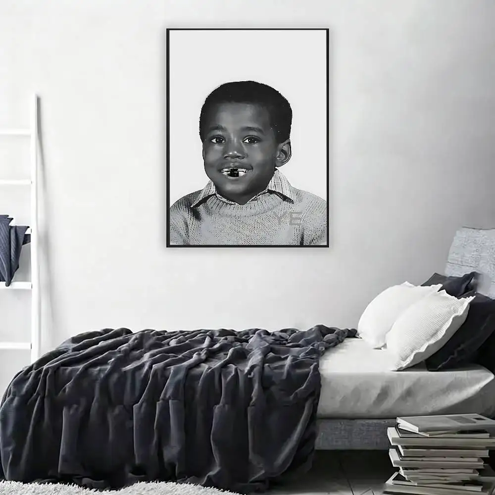 K-Kanye W-West B-Bully Poster Retro Paper Sticker DIY Room Bar Cafe Aesthetic Art Wall Painting