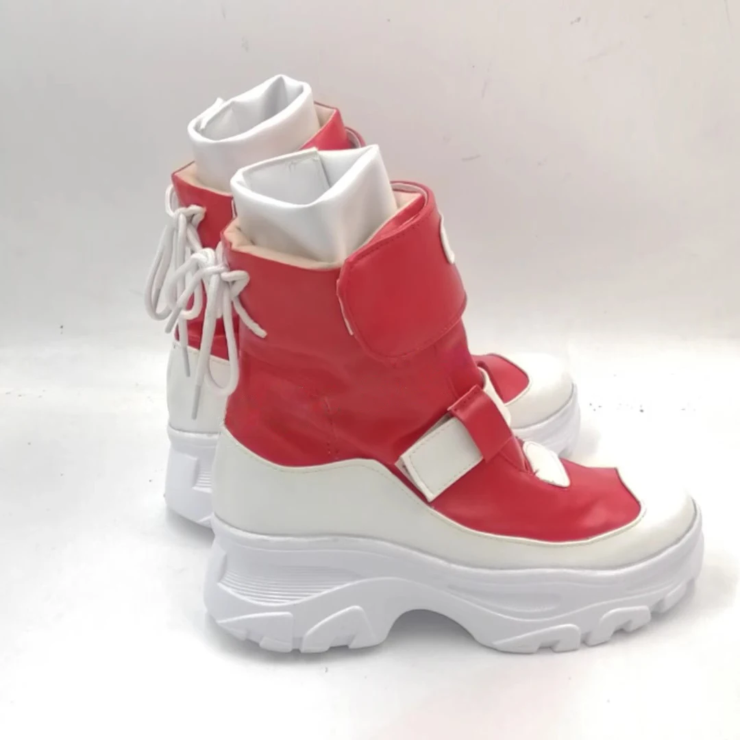 Kiriko Cosplay Schuhe Spiel OW Rolle Spielen Rote Stiefel Halloween Karneval Party Zubehör Für Frauen