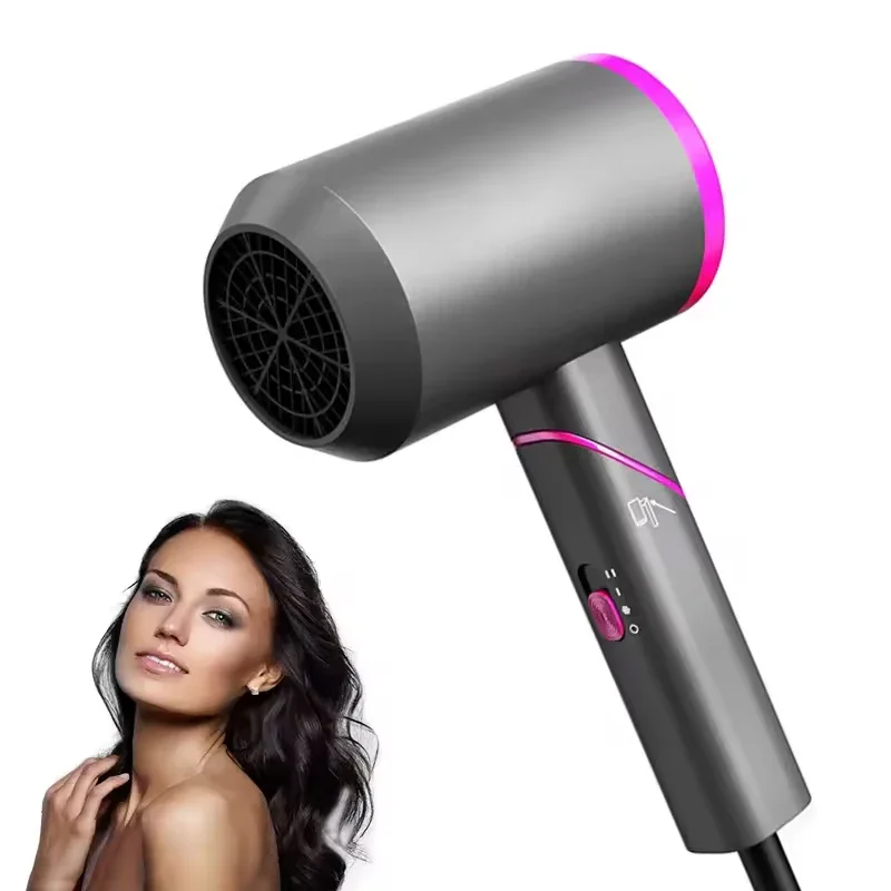 حار بيع عالية الطاقة الأيونات السالبة للطي مجفف الشعر المحمولة صالون المهنية الأيونات السالبة للطي مجفف الشعر مسمار الغراء