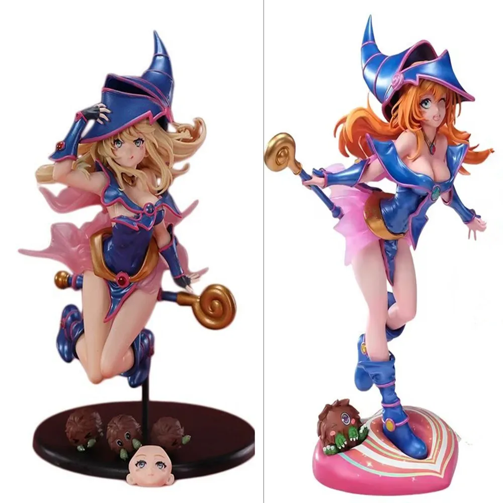 

Yu-Gi-Oh! Duel Monsters Ryuukishi Black Magician Girl Art Works Monsters Anime Figures PVC Action Figure Toy Game Model Doll
