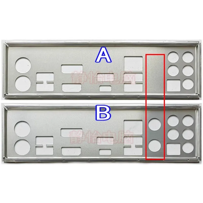 I/O Shield BackPlate Back Plate Bracket for MSI MPG Z390M GAMING EDGE AC WIFI IO Blank Motherboard Baffle Chassis Backplane