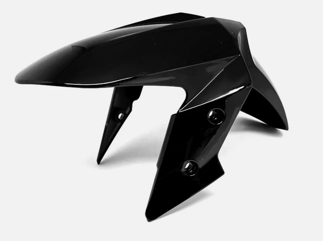Front Tire Fender Guard Hugger Gloss Black For KAWASAKI NINJA 300 Z250 2013-2017
