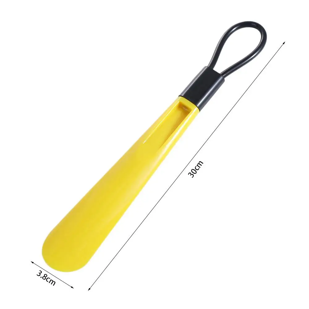 

Shoe Accessorie Flexible Shoe Horn Long Handle Plastic Shoes Lifter Durable Sturdy Shoe Puller Home