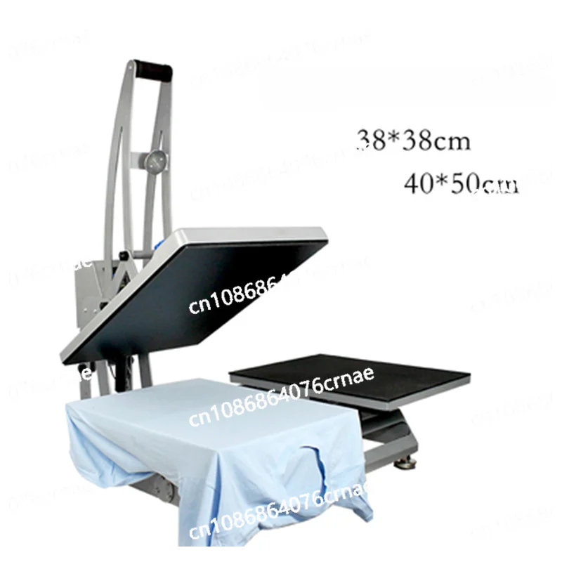 عالية الجودة طاولات مزدوجة آلة الصحافة الحرارة الطباعة معدات نقل الحرارة آلة طباعة تي شيرت 110 فولت/220 فولت