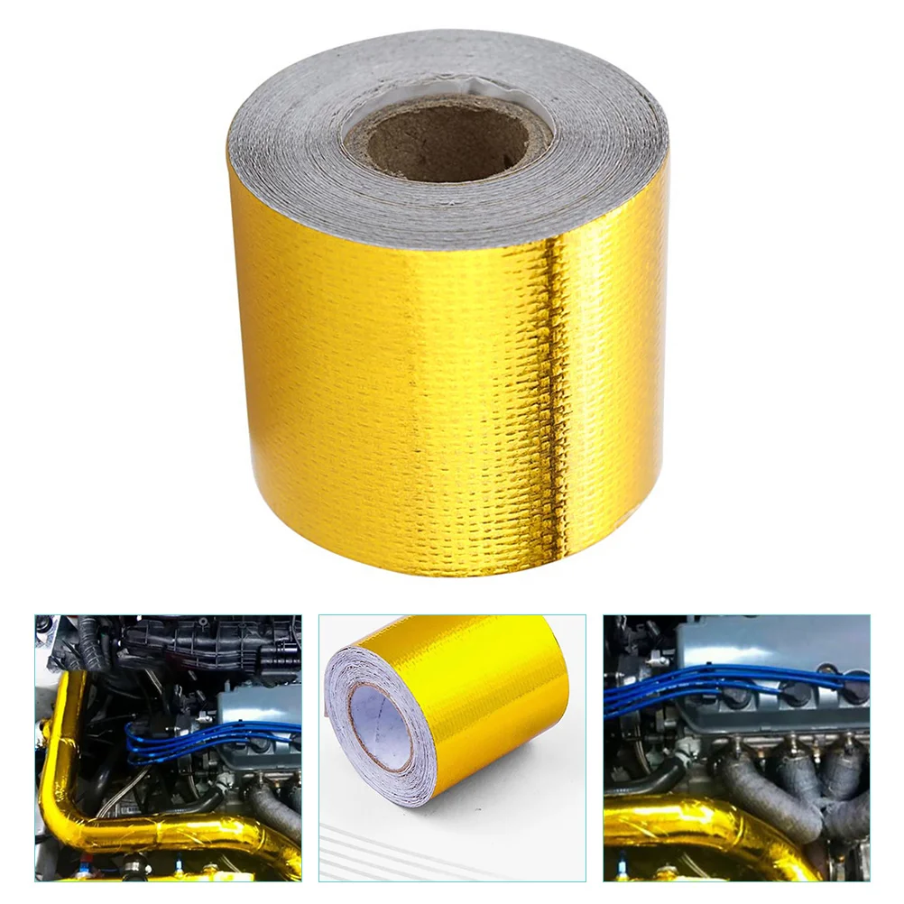 

Sealer High Temperature Resistant Tape Electric Black Aluminum Foil Adhesive Kit Golden Aluminium