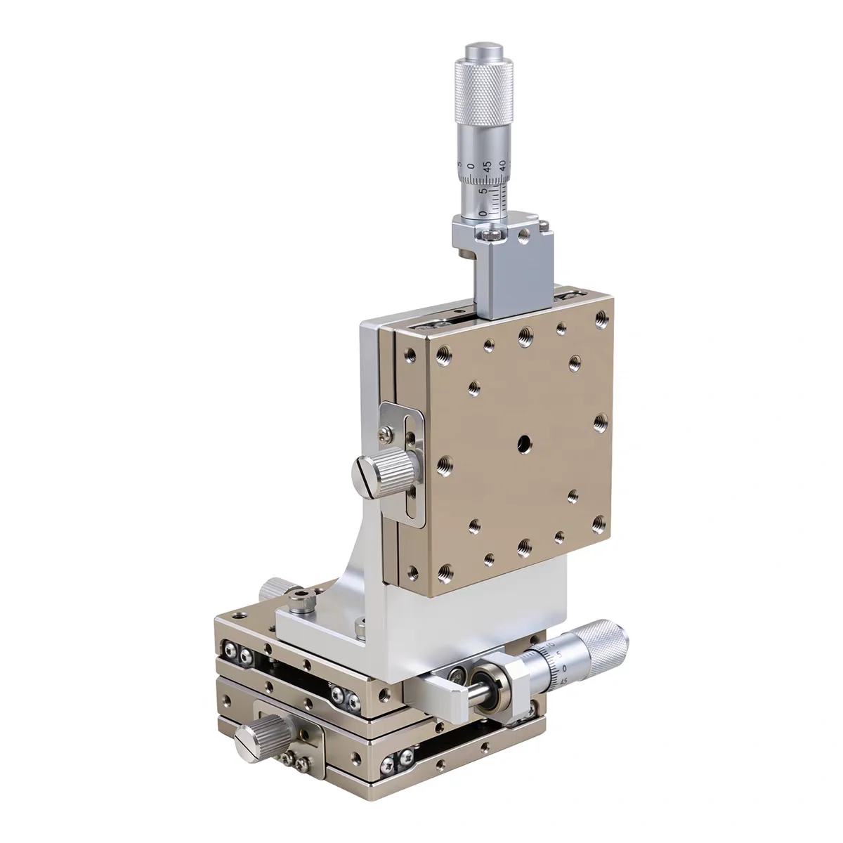 3-Axis Precision Displacement Fine LVD40 LDV60 Stainless Steel Vertical Lifting Platform