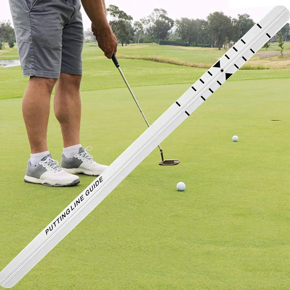 PGM Golf Correction Putter Ruler Putter Track Guide Maintains Forward Spin Ball Golf Measuring Tool Golf Training Aids