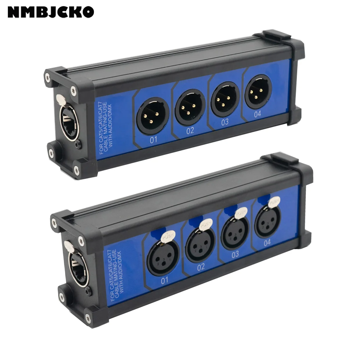 

Новые XLR более 4 каналов xlr к одиночному Ethernet - XLR, AES, DMX через RJ45 Cat5/Cat6 аудио через сеть Ethernet Multi