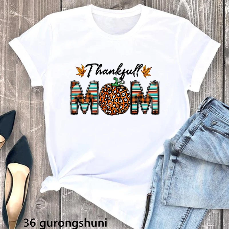 Watercolor Basketball Mom Letter Print T Shirt Women Clothes 2024 Funny White Tshirt Femme Harajuku Shirt Fashion T-Shirt Tops