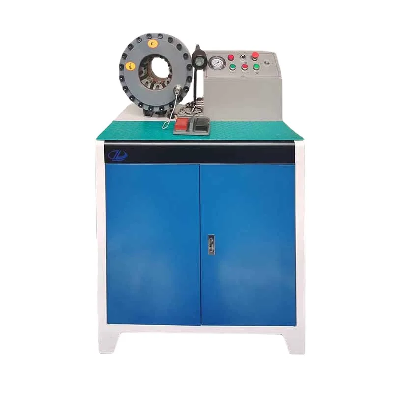 

Hydraulic Rubber Hose Pressing Crimping Machine Locking Tube Micro Oil Pipe Buckle Press High Pressure Hose Locking Machine