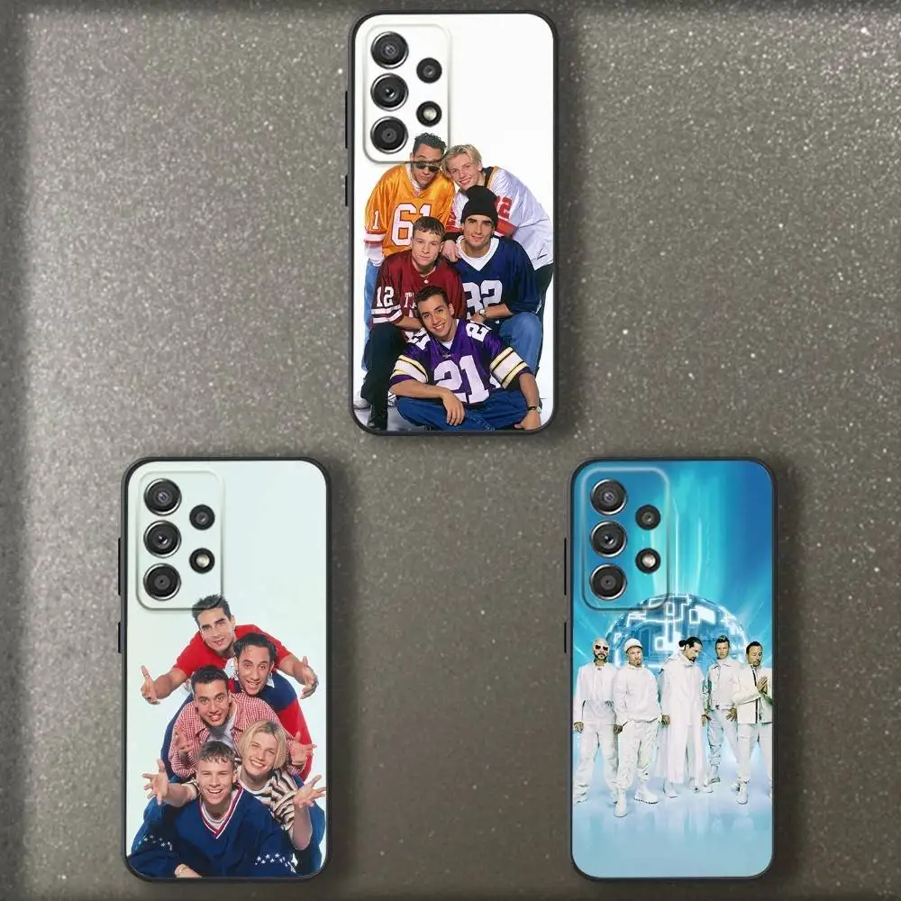

B-Backstreets B-Boys Phone Case For Samsung S 25,24,23,22,30,21,10,9,Ultra,Plus,Lite,FE,4,5 G Soft Black Case