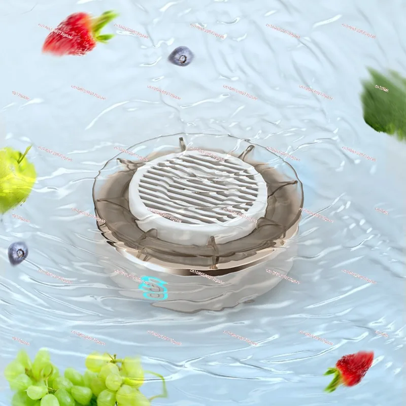 Automatic Wireless Fruit Vegetable Cleaner Multi Functional Kitchen Purifier for Meat Disinfection