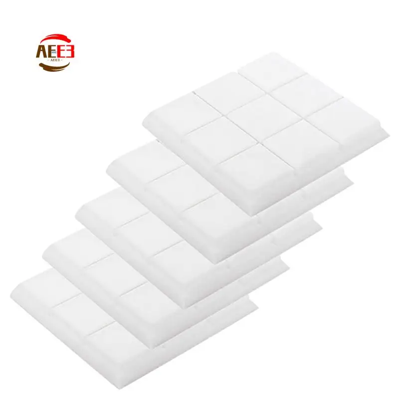AEE3-Paneles de espuma acústica, paquete de 5 baldosas de cuña de estudio de setas de 30x30x5cm, paneles de sonido, paneles de espuma a prueba de sonido