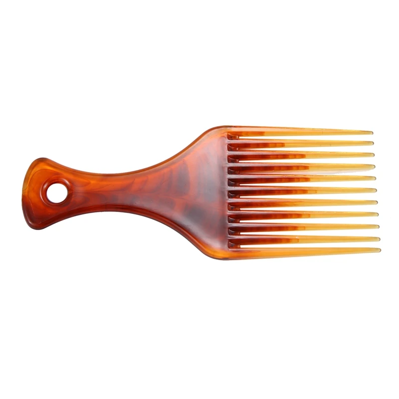 Hair Comb Hair Fork Comb Insert Hairdressing Curly Hair Brush Comb Hairbrush Styling Tool For Men & Women