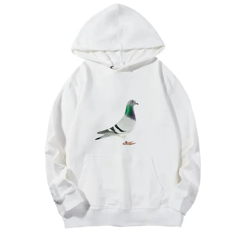 2025 Bird Pigeon Animal Unisex graphic Hooded sweatshirts Hooded Shirt Spring Autumn essentials hoodie streetwear Man sweatshirt