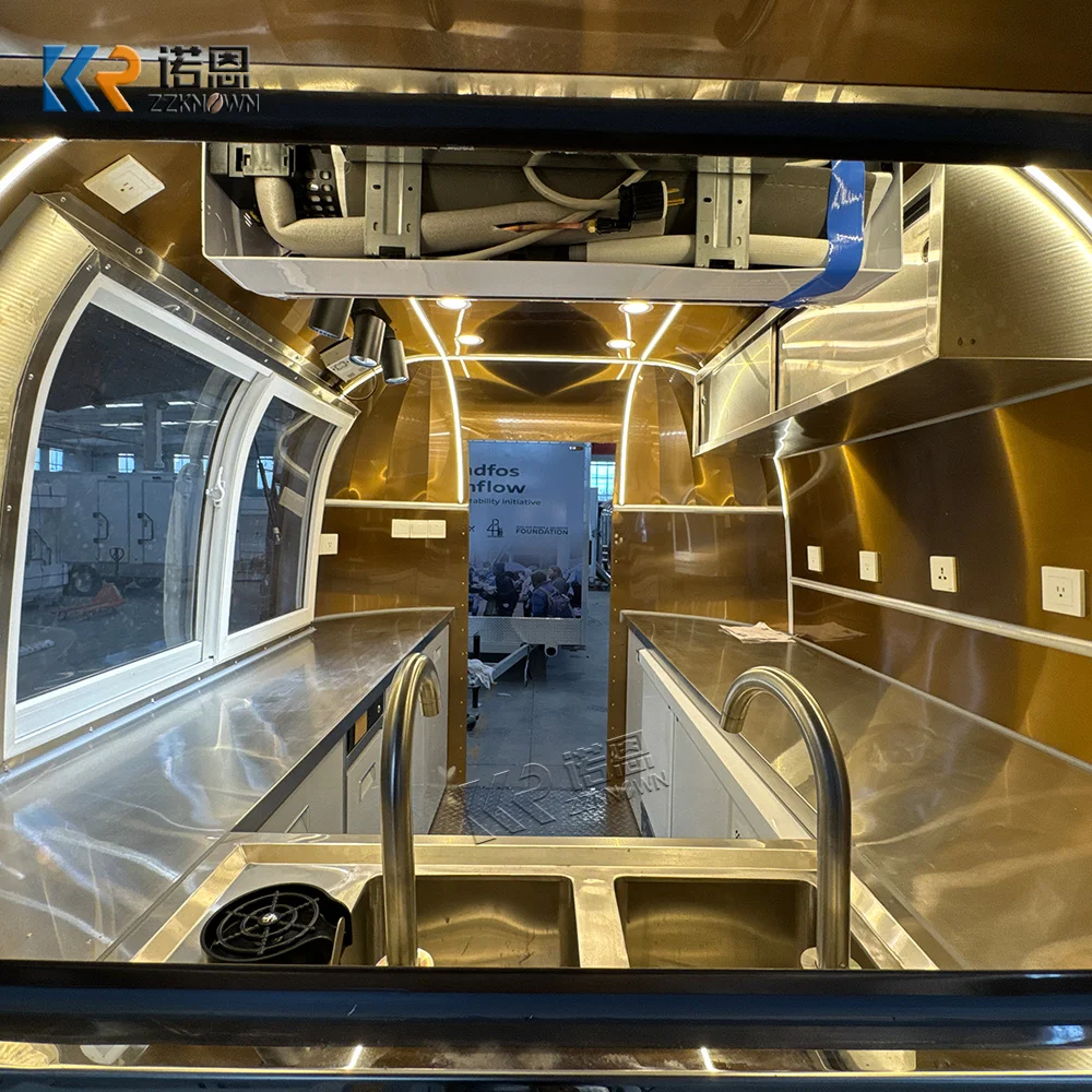 Newest fashion Mobile kitchen  - огляд і ціна Mobile Coffee Van Equipment