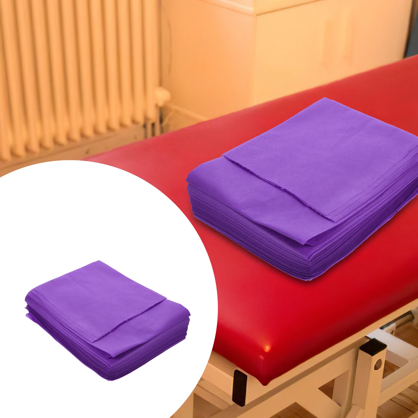 

10 шт. одноразовые простыни из нетканого материала для салона красоты, спа, массажный стол, защитные чехлы для кровати, простыни для массажного стола