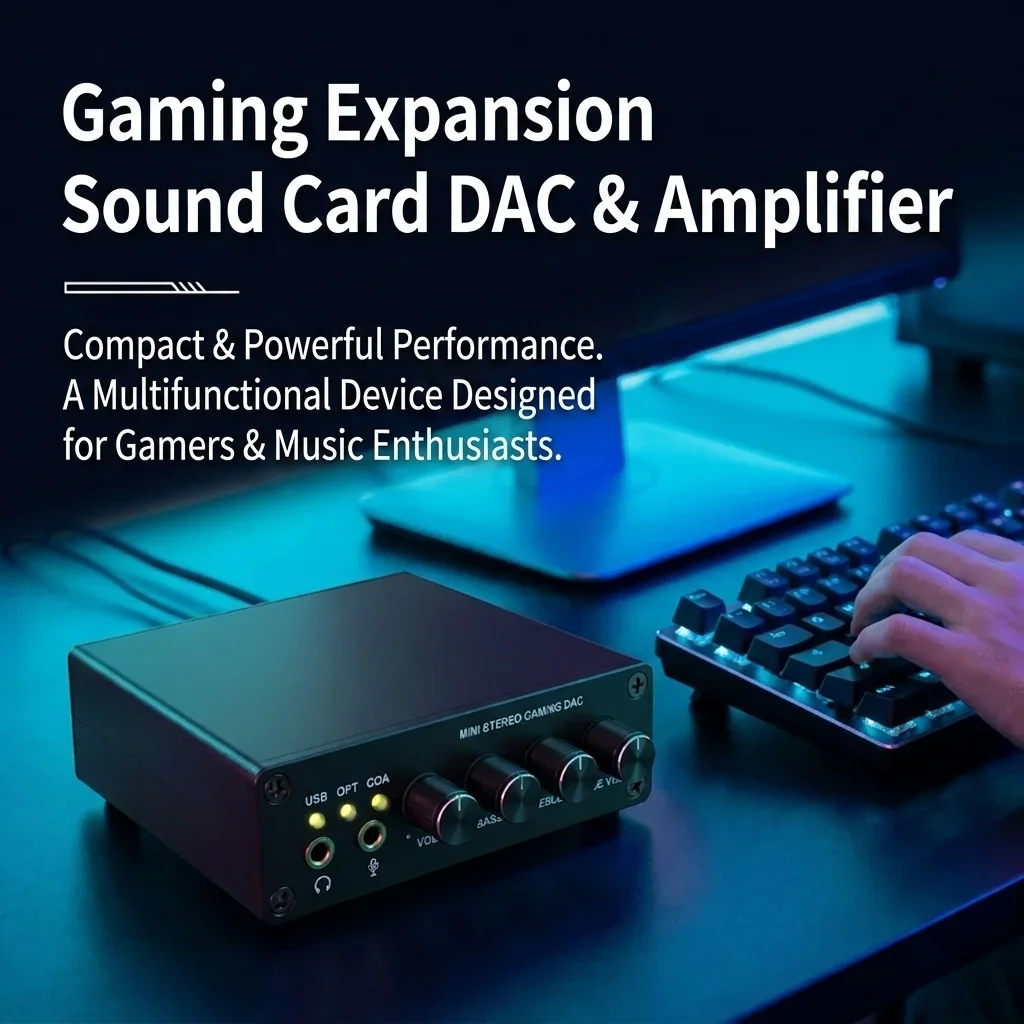 Mini Gaming DAC Headphone Ampl - đánh giá và giá Portable Amplifier Mini