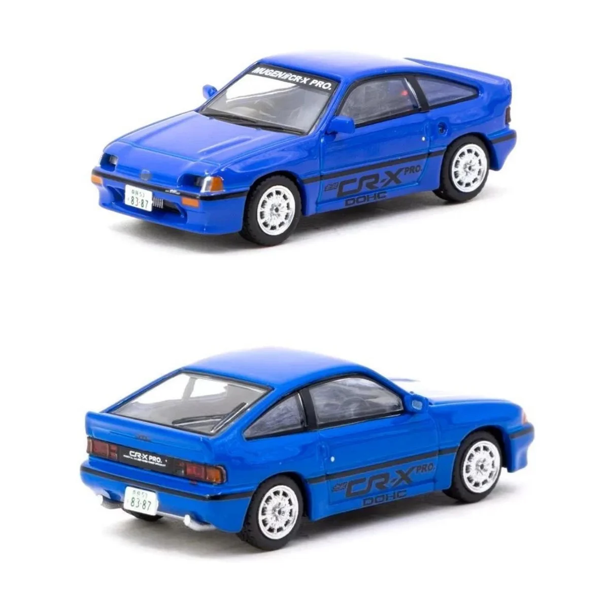 

TARMAC WORKS Mugen CR-X Pro / Scale 1:64 / Blue colour / NEW - BOXED JDM Diecast Model Car Alloy