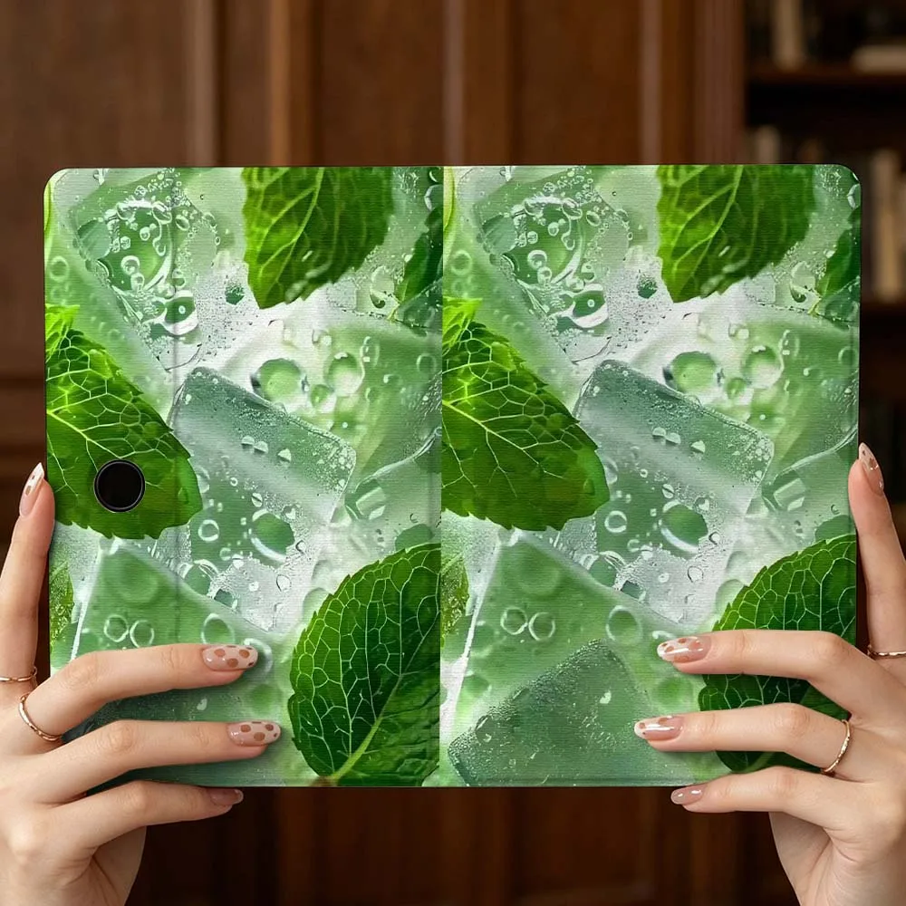 Fotografia 4: Capa de Tablet Mint Ice Cubes Soft para OPPO VIVO IQOO OnePlus Realme Pad 3 Pro 13 12.1 11.61 11.4 10.36 11 polegadas