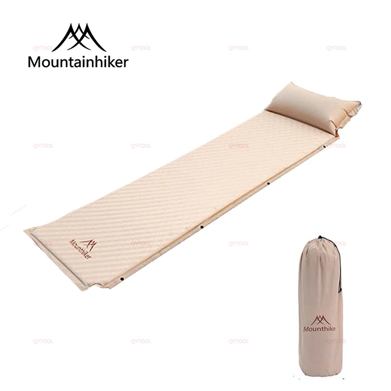 

MOUNTAINHIKER Terra Inflatable Mattress For Camping Self-Inflating Air Bed 3cm/5cm Tourist Splicable Sleeping Pad에어매트리스