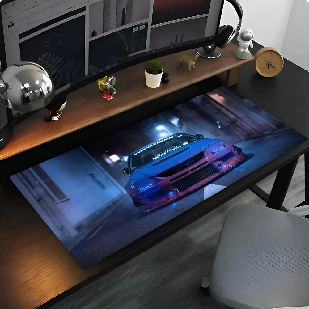 Mitsubishi   Mouse Pad Anime game mause pads cs lol XXL Home HD Computer Desk Mats Carpet Gamer Office Laptop Soft Desktop 700X3