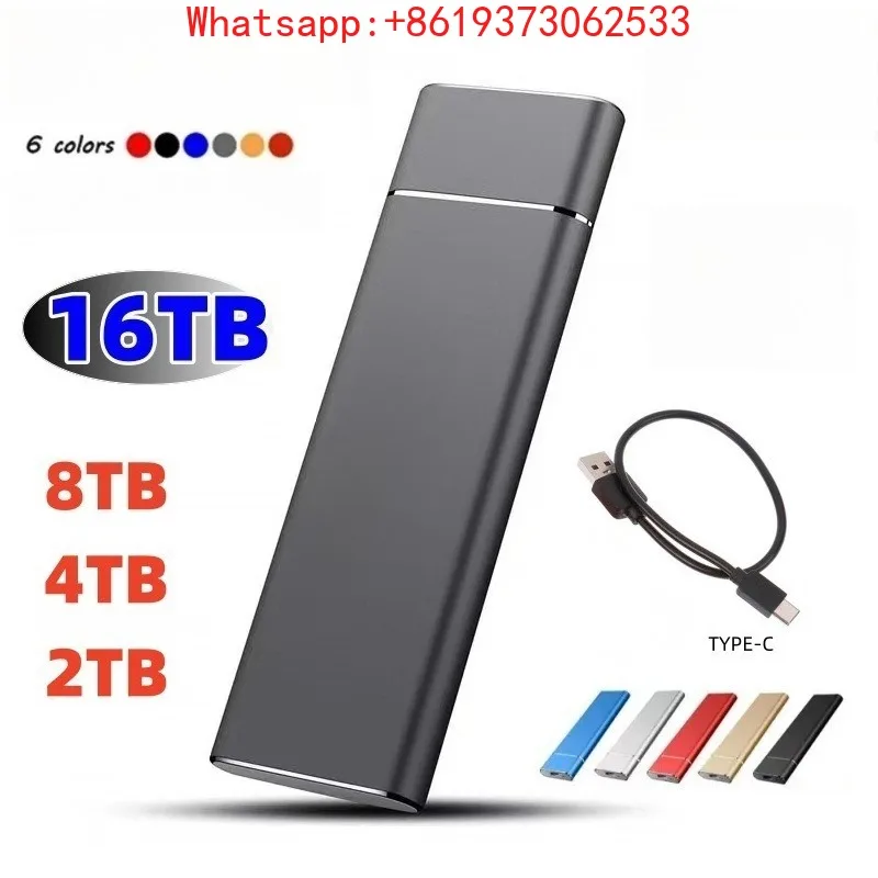 

High-speed SSD Solid State Mobile Hard Disk Type-c3.0 Expansion and Upgrade 128TB16TB8TB4TB