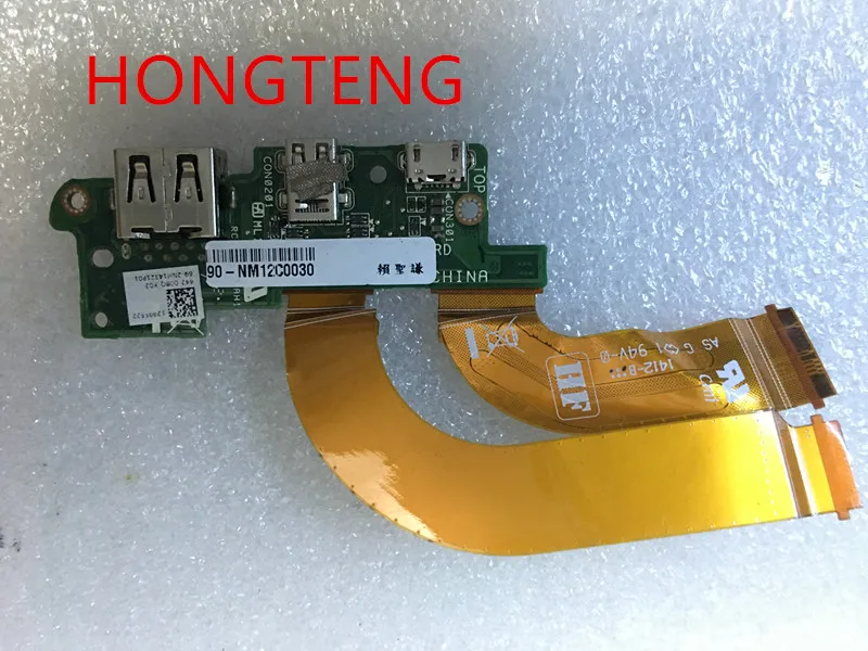 Original for DELL VEUEN 11PRO 7140 USB Power Board with cable Test OK